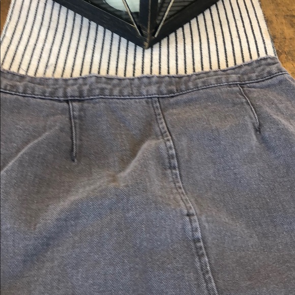 Mustard Seed Frayed Denim Skirt grayish black - Picture 6 of 7